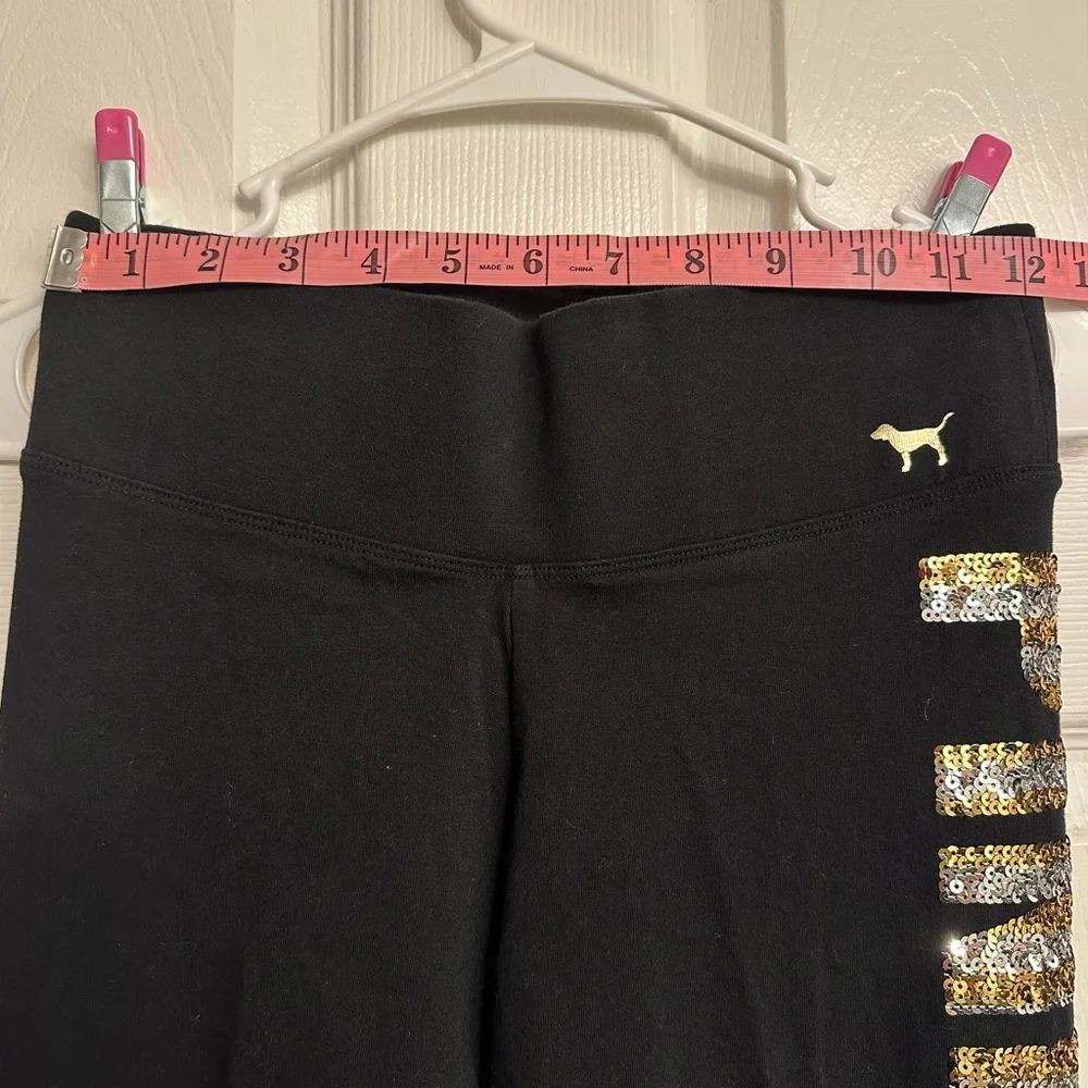 Victoria's Secret Black and Gold Jeggings with Stylish Appeal - Picture 4 of 6
